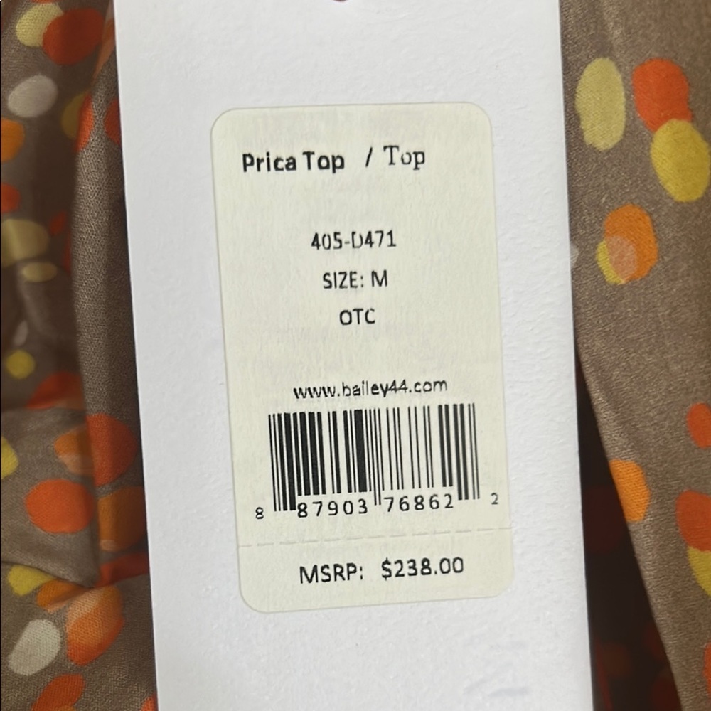 Bailey 44 Polka Dot Wrap Blouse - Picture 4 of 5